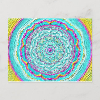 Postkarte 06 "Cyans effekt" Vykort