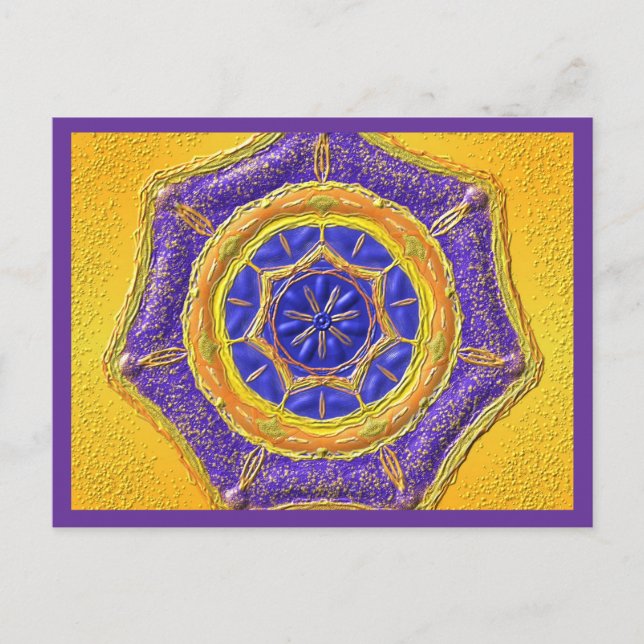 Postkarte 18 "Betlehem-stjärna" Vykort (Framsida)