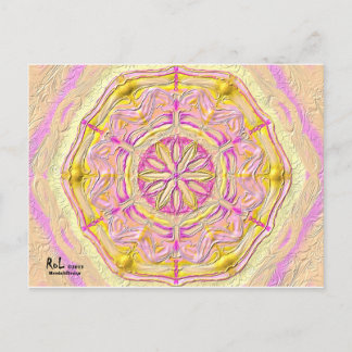 Postkarte 19 "Violet Daisy" Vykort