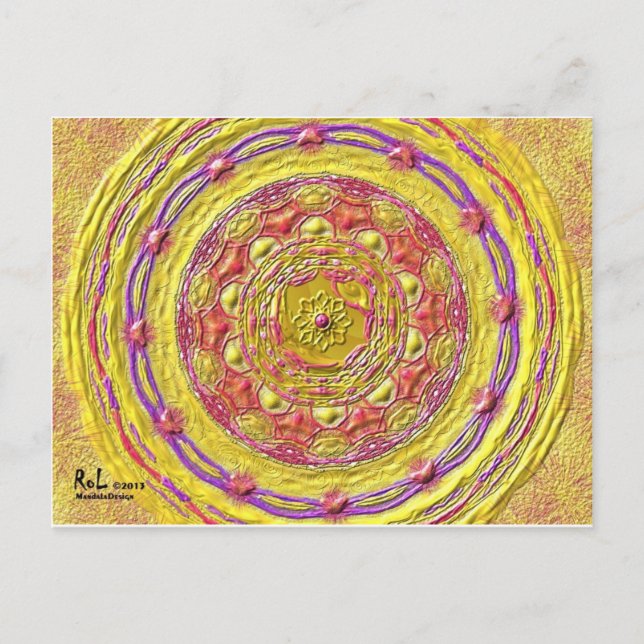 Postkarte 22 "Kung" Vykort (Framsida)