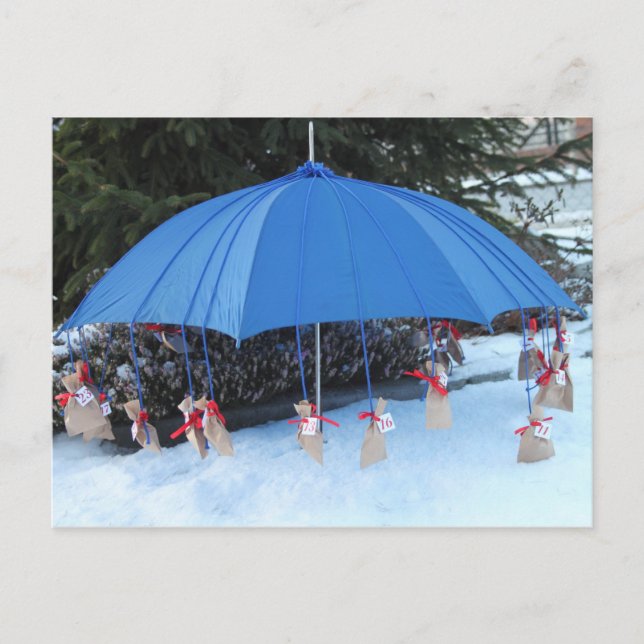 Postkarte - Adventskalender Vykort (Framsida)