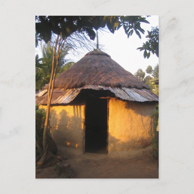 Postkarte Afrikanische Küche Vykort (Framsida)