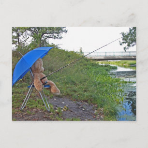 Postkarte - am Kanal Vykort