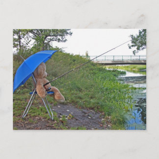 Postkarte - am Kanal Vykort