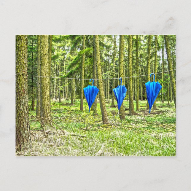 Postkarte - angeleint vykort (Framsida)