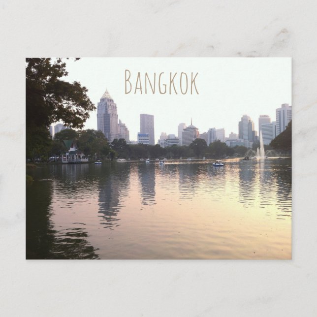 Postkarte "Bangkok" / vykort "Bangkok" (Framsida)