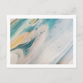 Postkarte Boho Blue 4,25" x 5,6" Vykort