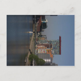 Postkarte Duesseldorf Medienhafen Vykort