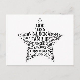 Postkarte "FAMILIENSTERN" Vykort