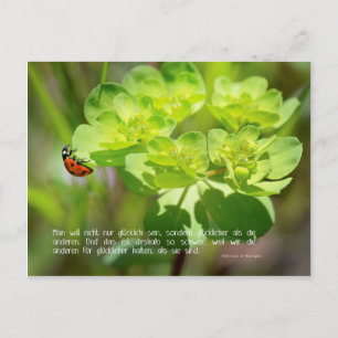 Postkarte Glück (utgåva sinn.worte) Vykort