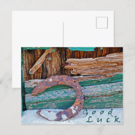 Postkarte "Good Luck" Vykort