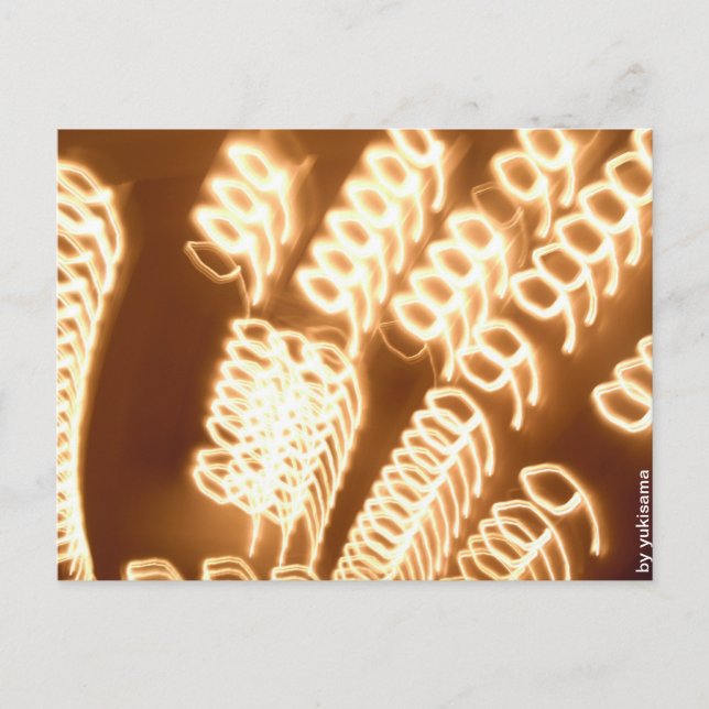 Postkarte - Lichter "9" Vykort (Framsida)