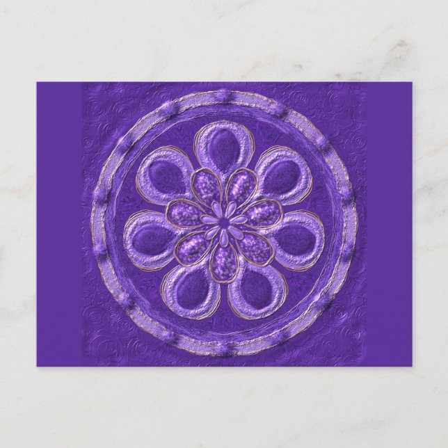 Postkarte MagicMandala EE Raphael Vykort (Framsida)