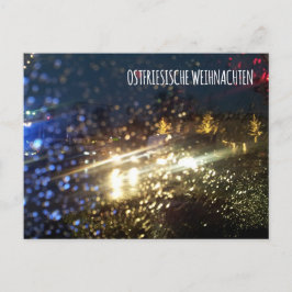 Postkarte „Ostfriesische Weihnachten“ Vykort