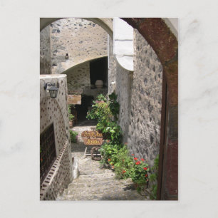 Postkarte Santorini Fira Vykort