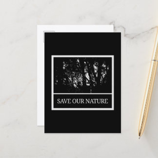 Postkarte "Save Our Nature" Vykort