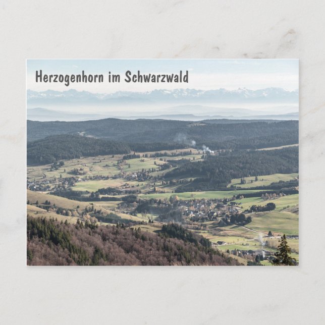 Postkarte Schwarzwald Vykort (Framsida)