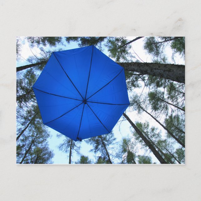 Postkarte - under stort träd vykort (Framsida)