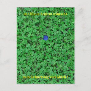 Postkarte - Viel Glück Vykort