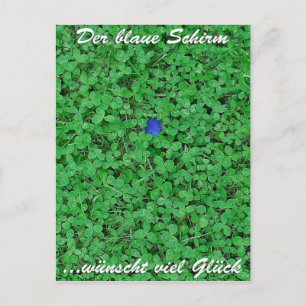 Postkarte - Viel Glück Vykort
