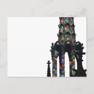 Postkarte vom Vierungsturm des Kölner Doms Vykort