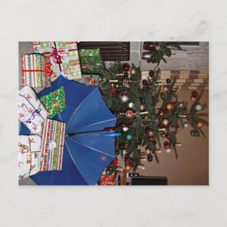 Postkarte - Weihnachten beim Blauen Schirm Vykort