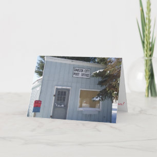 “Postkontor" Julkort Kort