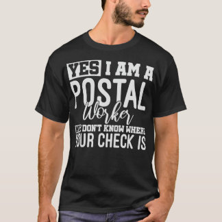 Postkontor Postman Postman Postbefordran Postbefor T Shirt
