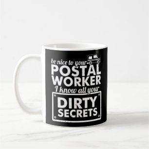 Postkontoret måste vara trevligt för dina postarbe kaffemugg