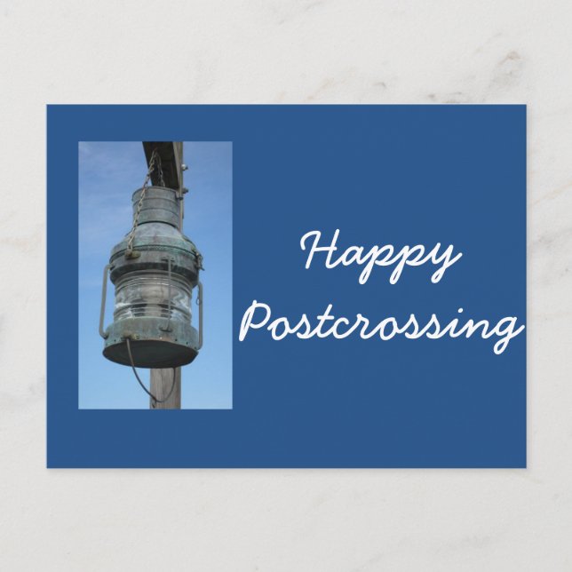 Postkorg för sjöLantern Vykort (Framsida)