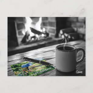 Postkorsning Kaffe - vykort