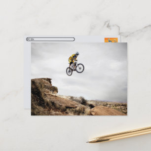 Postkorsning - vykort för bergsbiking