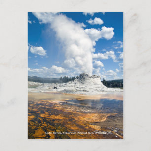 Postkort - Castle Geyser Vykort
