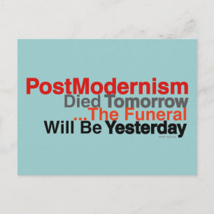 Postkort efter modernism vykort