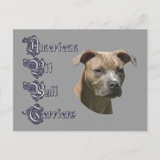 Postkort för American Pit Bull Terrier (APBT) Vykort
