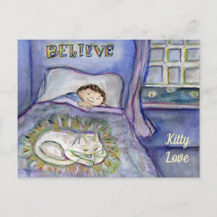 Postkort för Anpassningsbarna Spirit Kattunge Häls Vykort