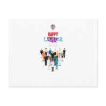 Postkort för arbetsdag