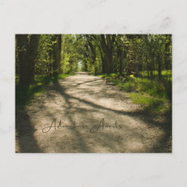 Postkort för äventyr i väntan på vykort