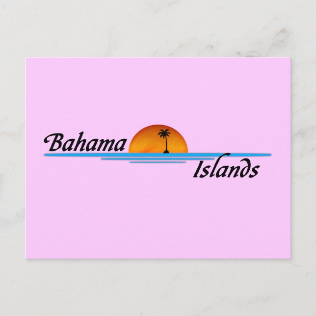 Postkort för Bahamaöarna Vykort (Framsida)