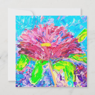 Postkort för bakgrundsblooms