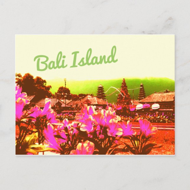 Postkort för Bali Vykort (Framsida)