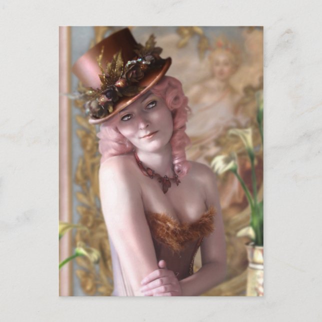 Postkort för ballrumsdekadans vykort (Framsida)