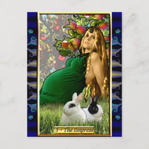 Postkort för Banx Tarot Empress Vykort