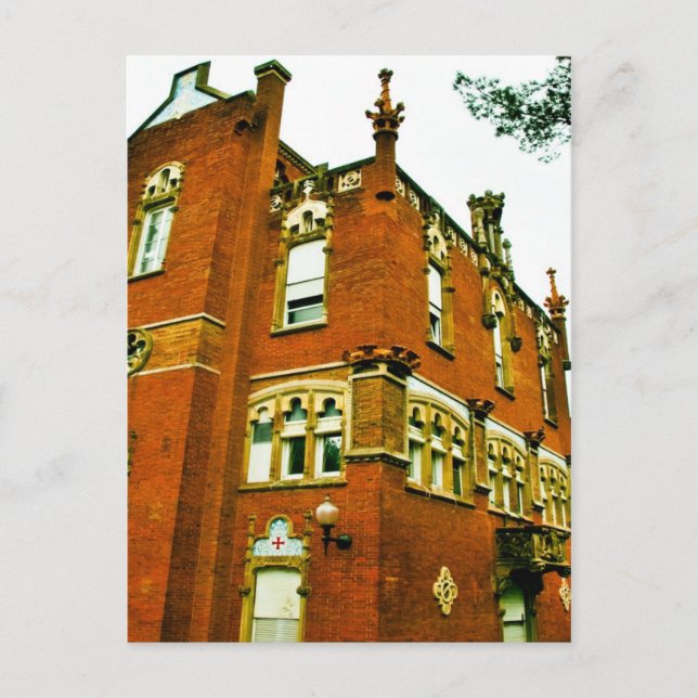 Postkort för Barcelonaarkitektur Vykort (Framsida)