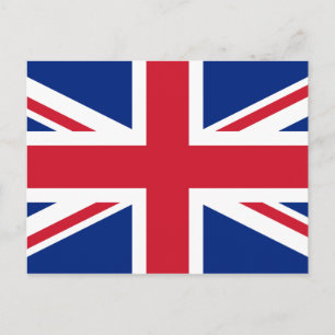 Postkort för brittisk Flagga Vykort
