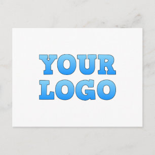 Postkort för Business Logotyp Anpassningsbar Vykort