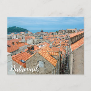 Postkort för centrum i Dubrovnik Vykort