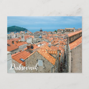 Postkort för centrum i Dubrovnik Vykort