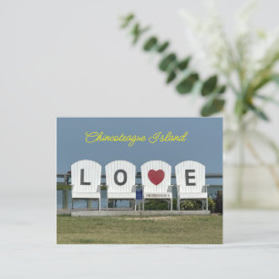 Postkort för Chincoteague Island Helg Vykort