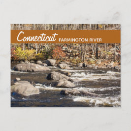 Postkort för Connecticut Farmington River Vykort